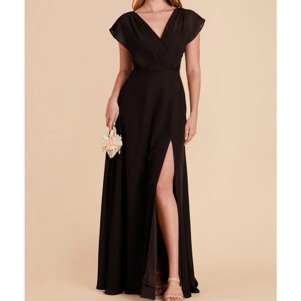 Birdy Grey Violet Chiffon dress black